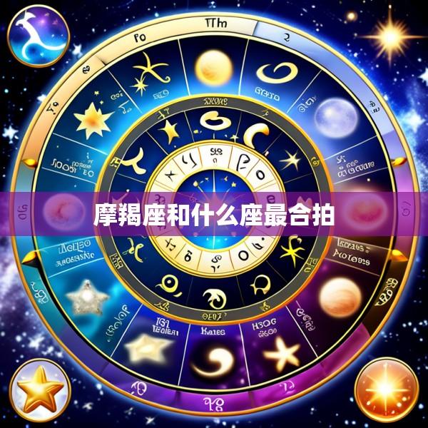 摩羯座和什么座最合拍