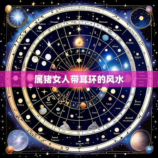属猪女人带耳环的风水
