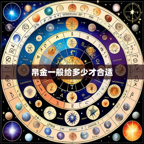 帛金一般给多少才合适