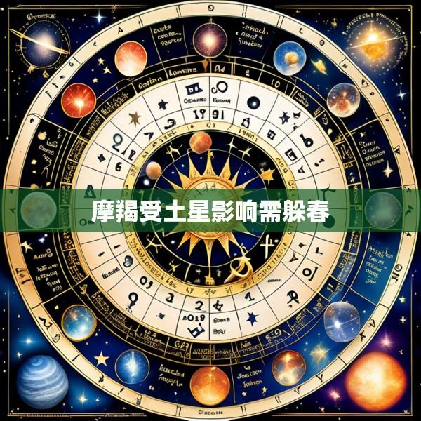 摩羯受土星影响需躲春