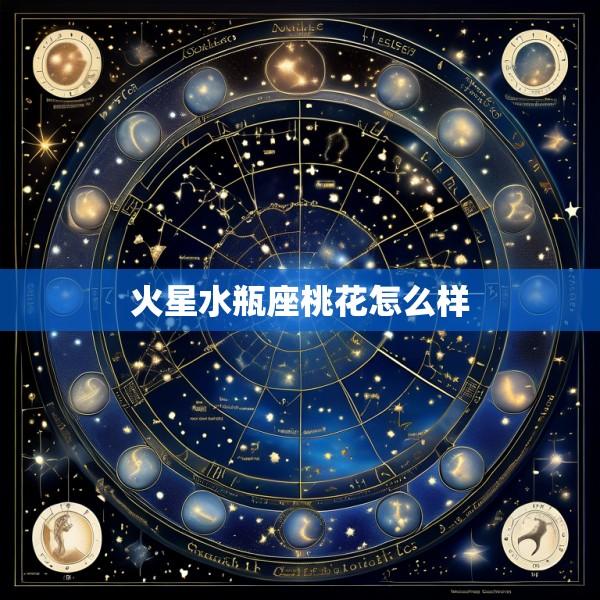 火星水瓶座桃花怎么样