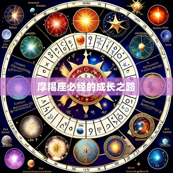 摩羯座必经的成长之路