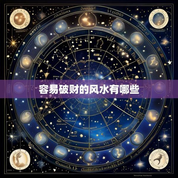 容易破财的风水有哪些