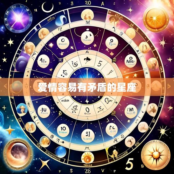 爱情容易有矛盾的星座