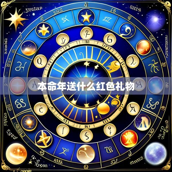 本命年送什么红色礼物