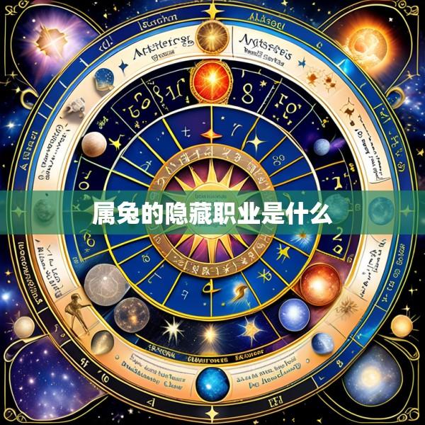属兔的隐藏职业是什么