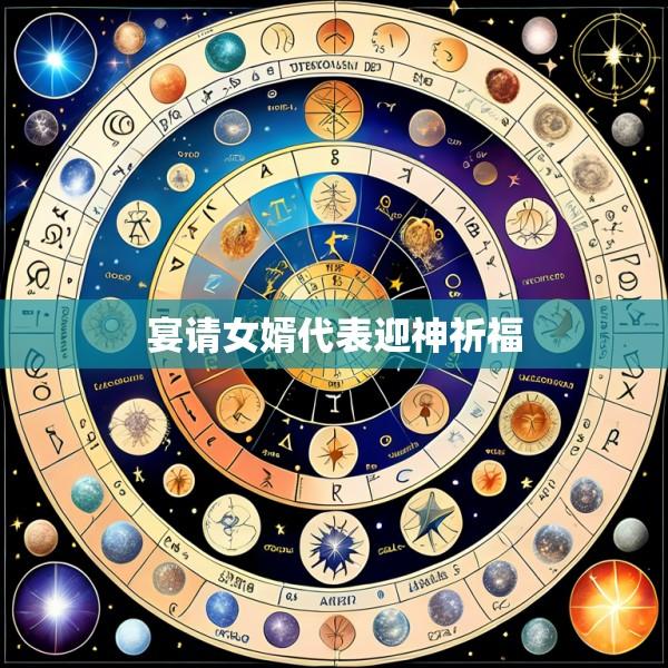 宴请女婿代表迎神祈福