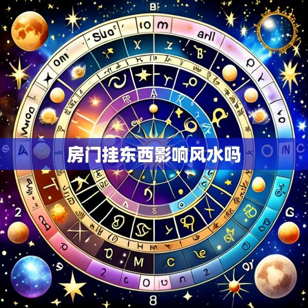 房门挂东西影响风水吗