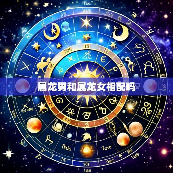属龙男和属龙女相配吗