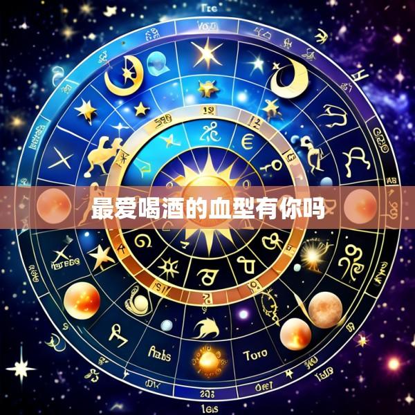 最爱喝酒的血型有你吗