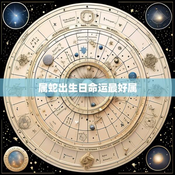 属蛇出生日命运最好属