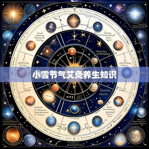 小雪节气艾灸养生知识