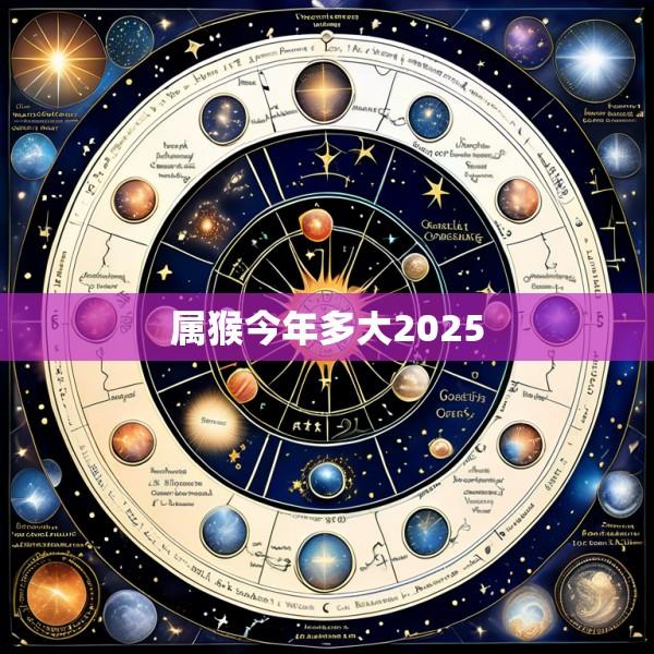 属猴今年多大2025