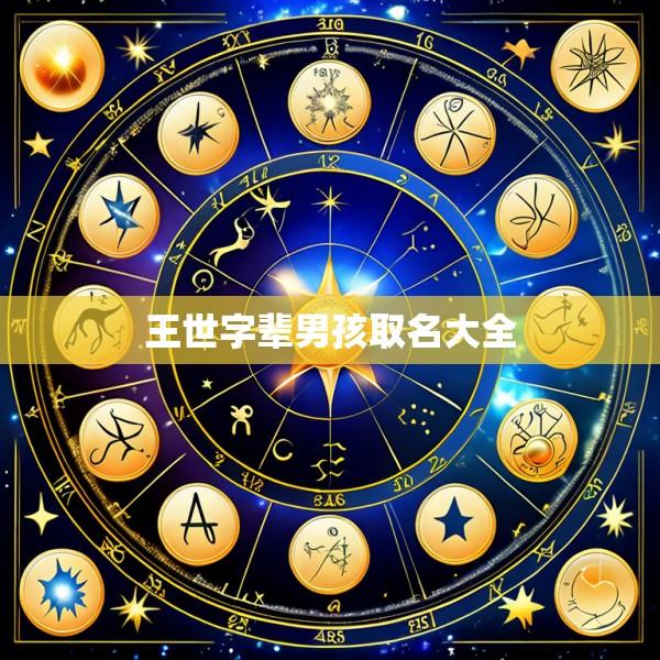 王世字辈男孩取名大全