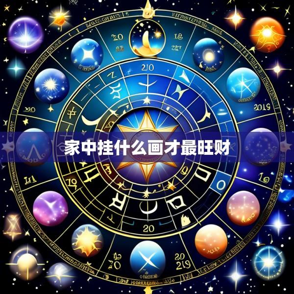 家中挂什么画才最旺财