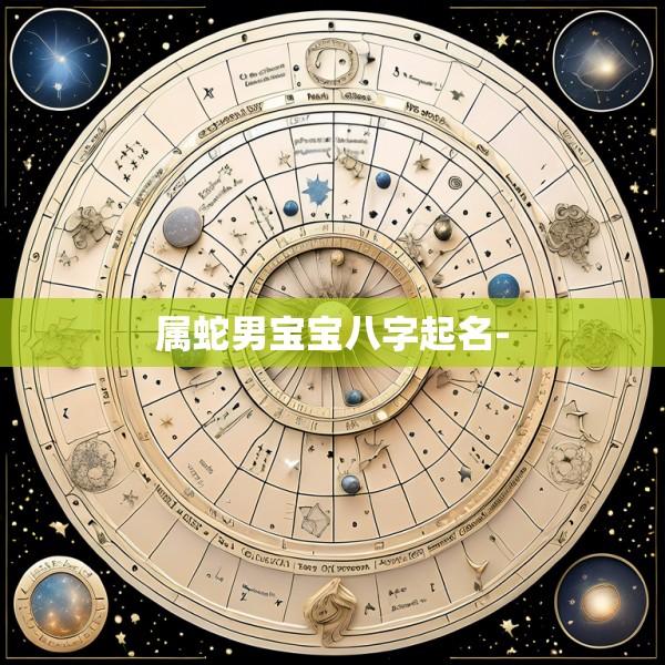 属蛇男宝宝八字起名-