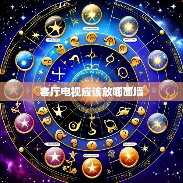 客厅电视应该放哪面墙