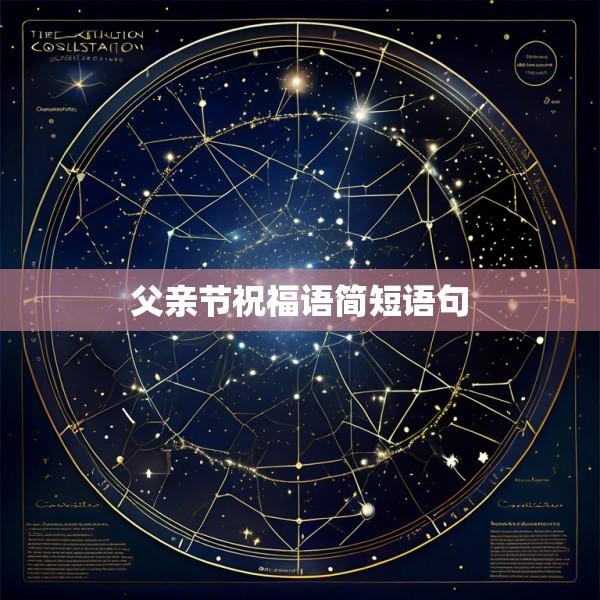 父亲节祝福语简短语句