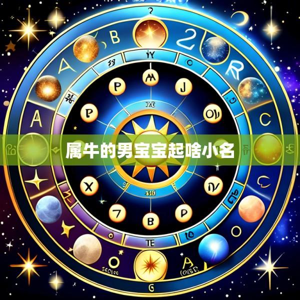 属牛的男宝宝起啥小名