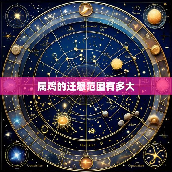 属鸡的迁怒范围有多大