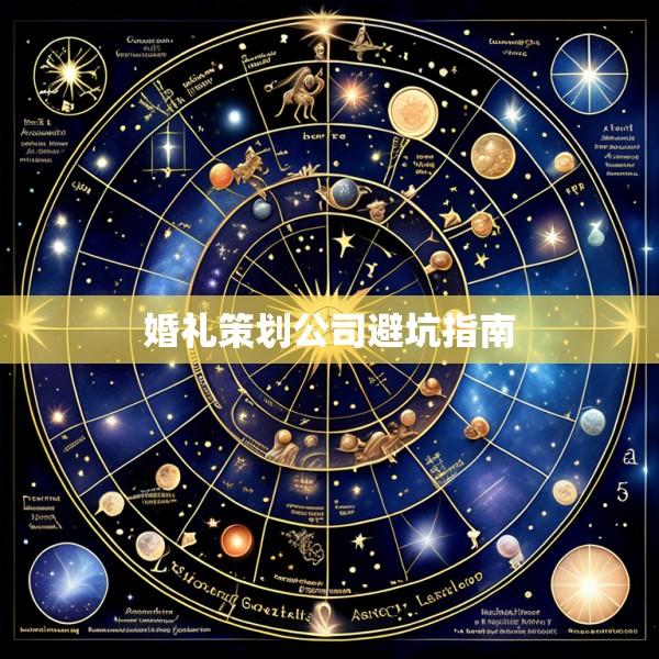 婚礼策划公司避坑指南