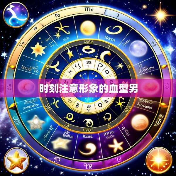 时刻注意形象的血型男