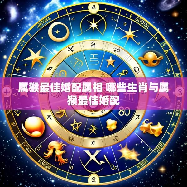 属猴最佳婚配属相 哪些生肖与属猴最佳婚配