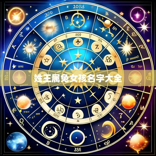 姓王属兔女孩名字大全