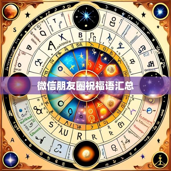 微信朋友圈祝福语汇总