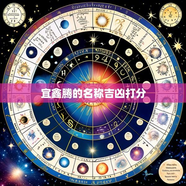 宜鑫腾的名称吉凶打分