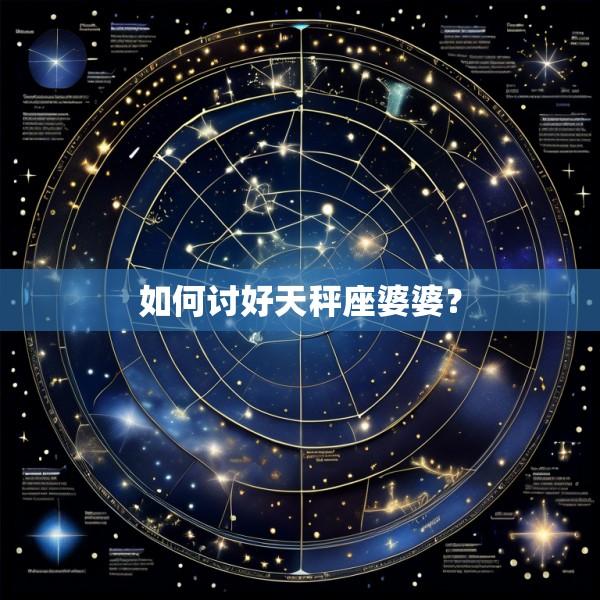 如何讨好天秤座婆婆？
