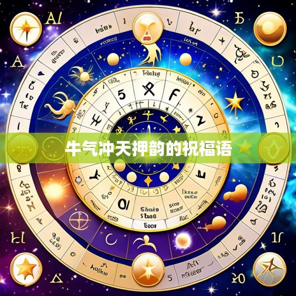 牛气冲天押韵的祝福语