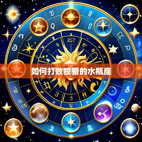 如何打败狡猾的水瓶座