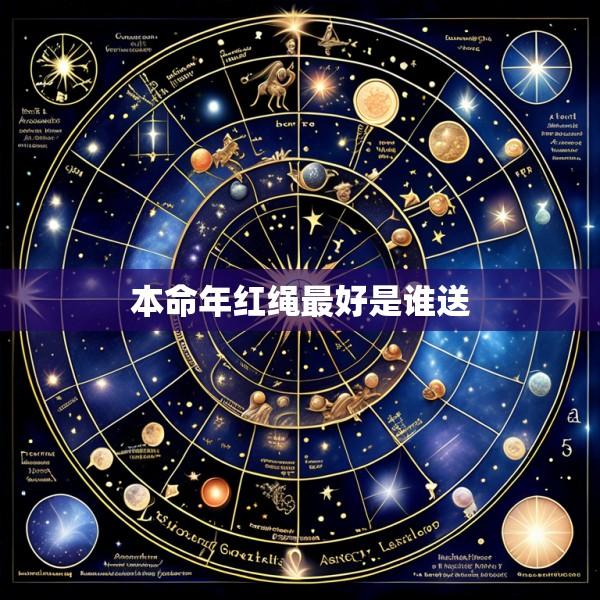 本命年红绳最好是谁送