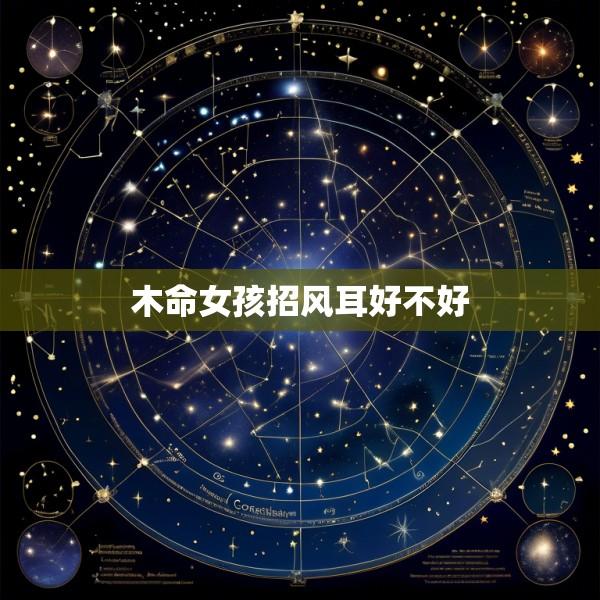 木命女孩招风耳好不好