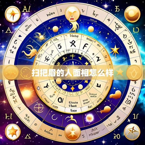 扫把眉的人面相怎么样