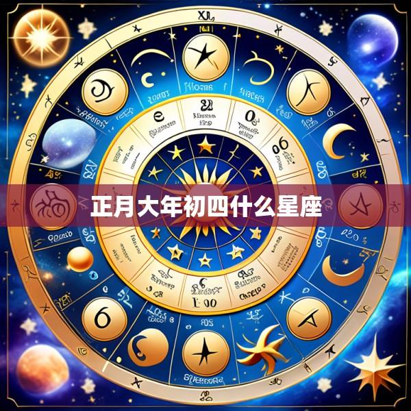正月大年初四什么星座