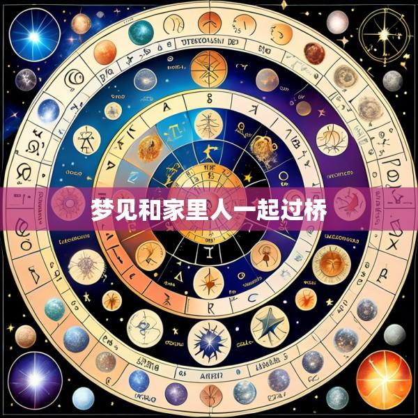 梦见和家里人一起过桥