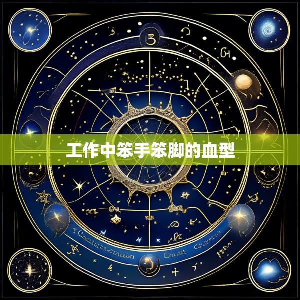 工作中笨手笨脚的血型