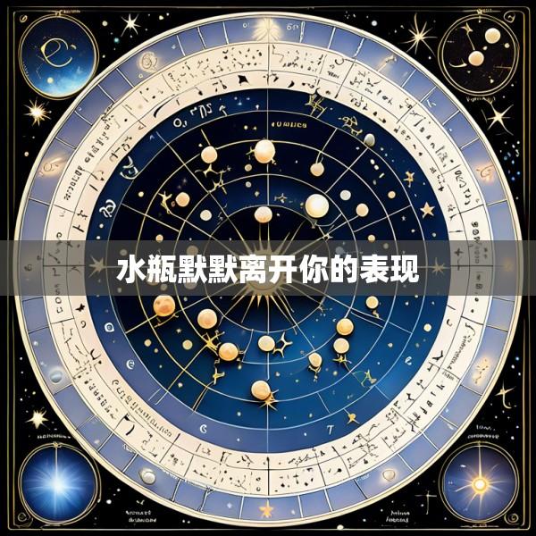 水瓶默默离开你的表现