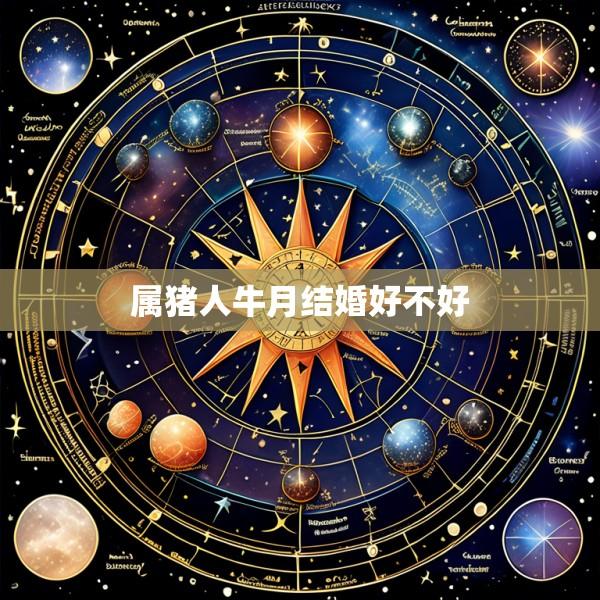 属猪人牛月结婚好不好