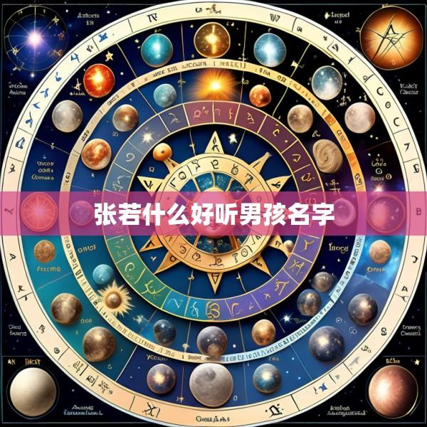 张若什么好听男孩名字