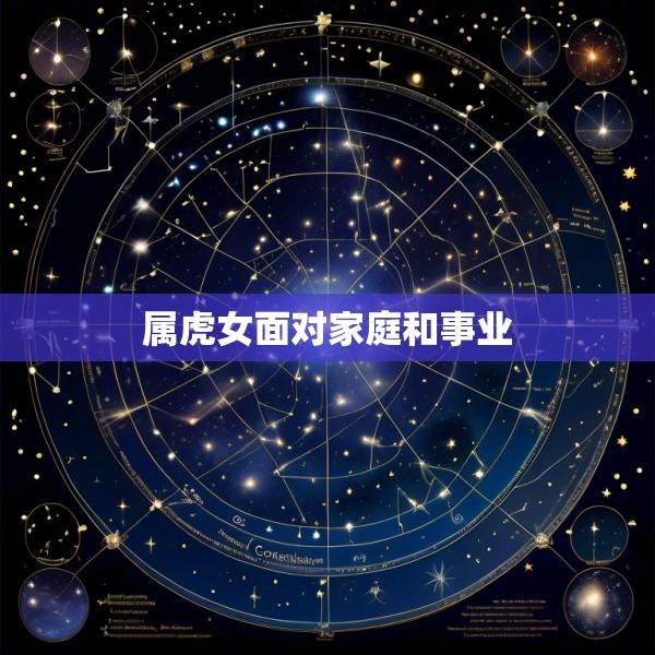 属虎女面对家庭和事业