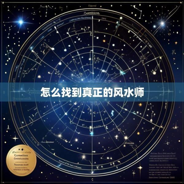 怎么找到真正的风水师