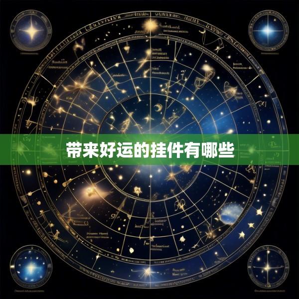 带来好运的挂件有哪些