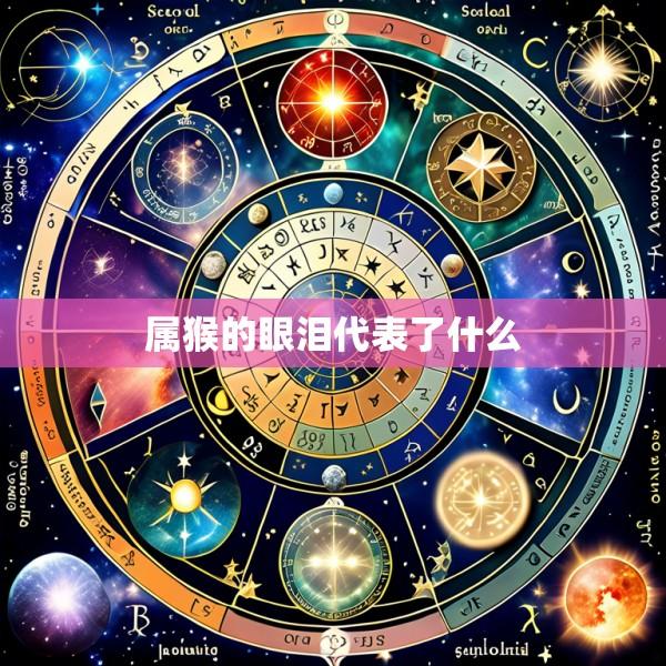 属猴的眼泪代表了什么
