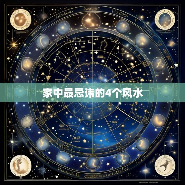 家中最忌讳的4个风水