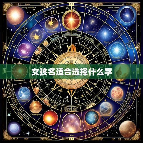 女孩名适合选择什么字