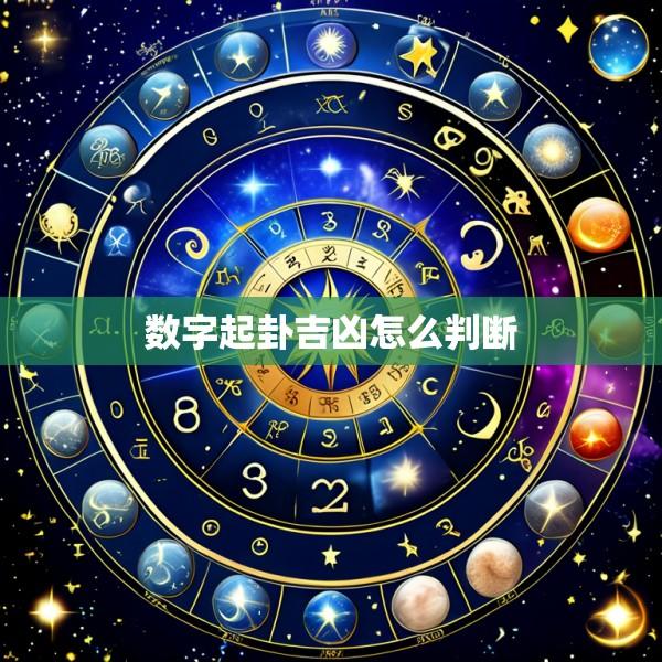 数字起卦吉凶怎么判断