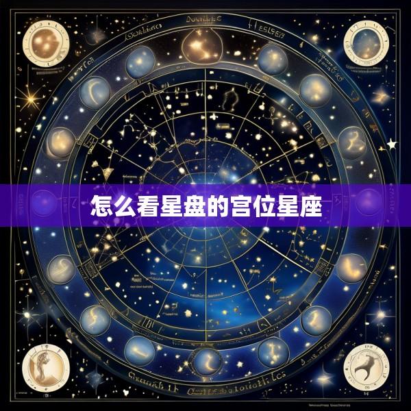怎么看星盘的宫位星座
